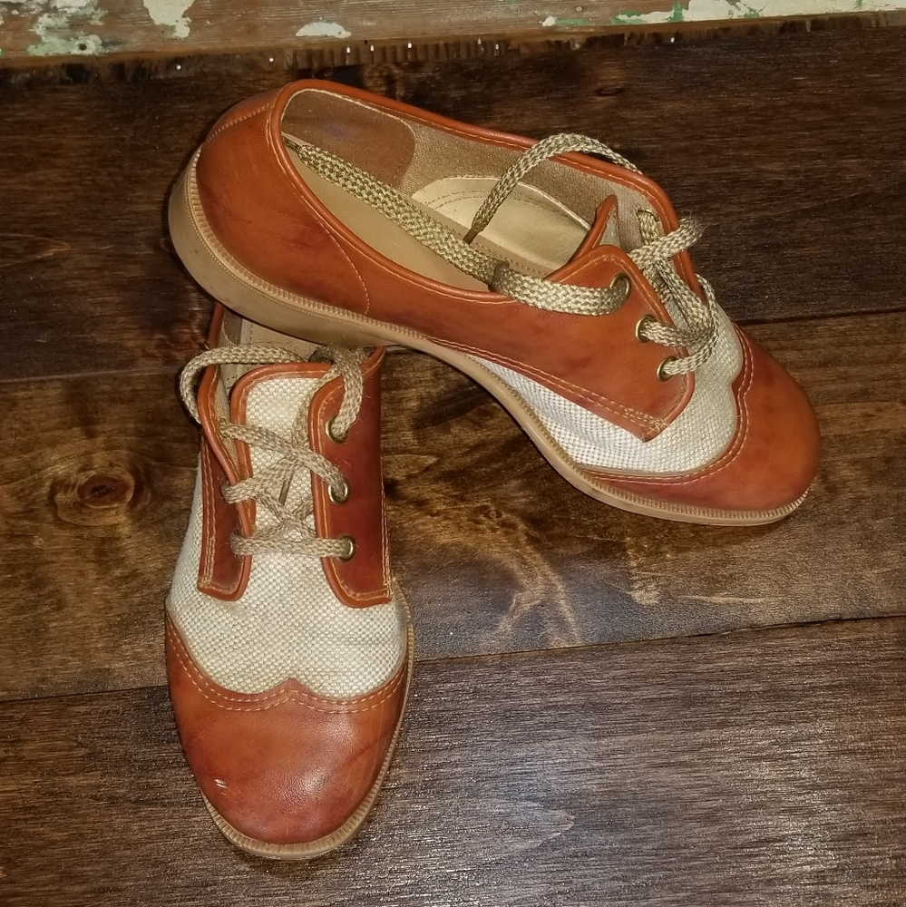 Vintage Brunswick bowling shoes
